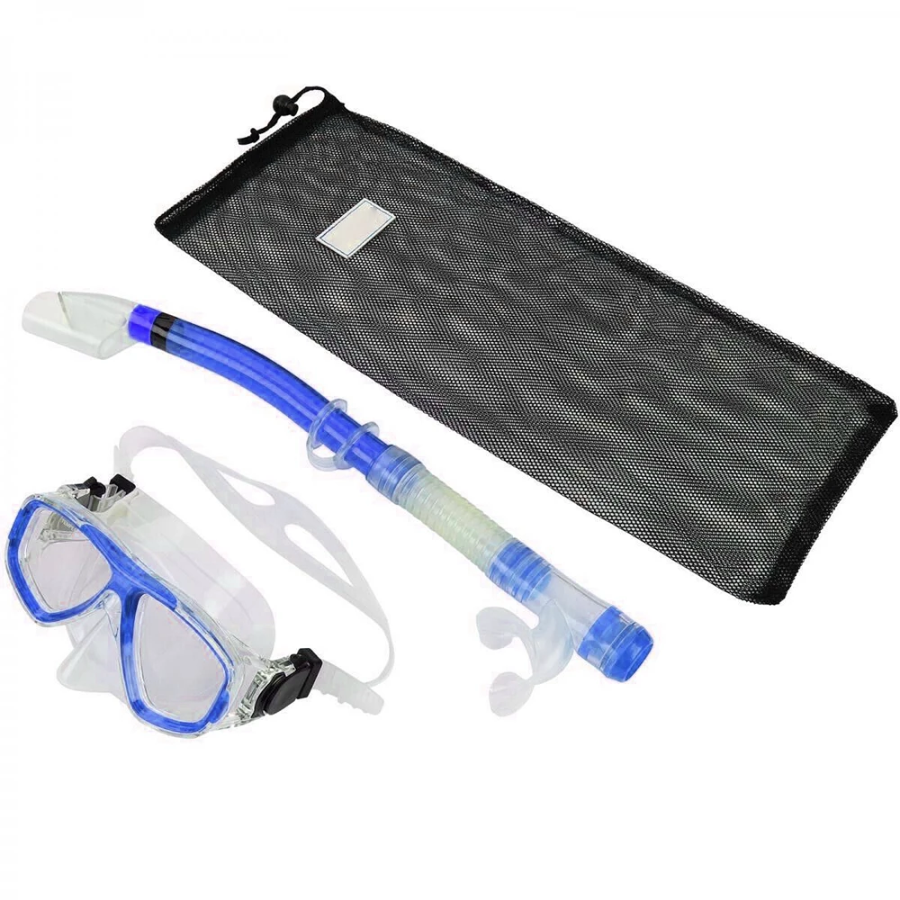 

Professional Diving Mask Snorkel Set Adult Children Diving Mask Snorkel Diving Goggles Goggles Water Sports Equipment Hot Sale
