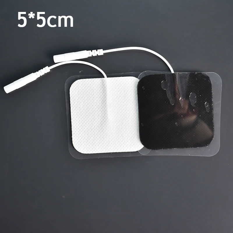 20/100p 5x5 см ЭМС десятков нерва мышцы стимулятор электродные подушечки гелевые для