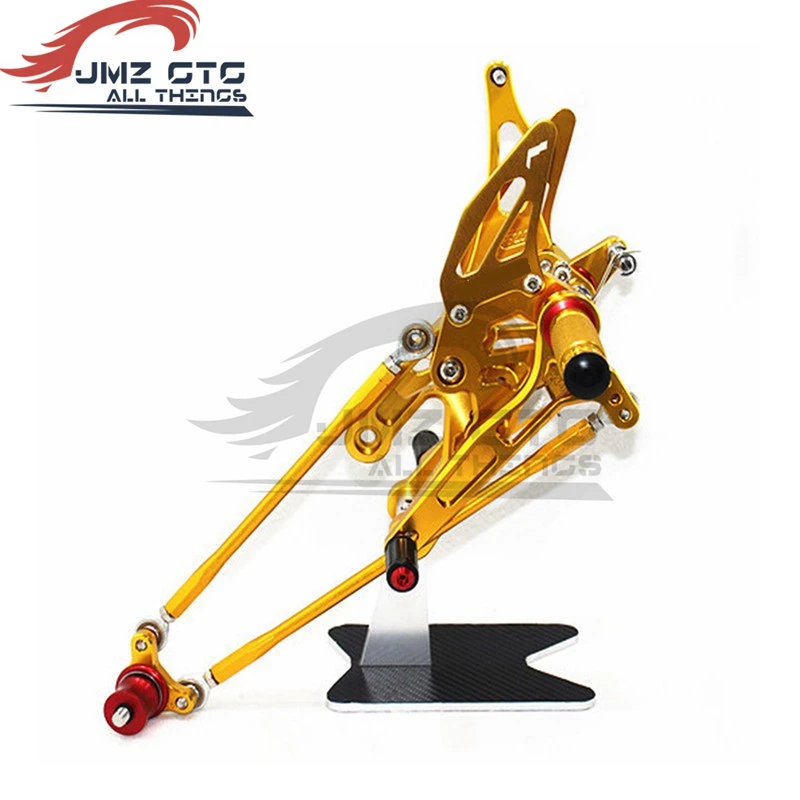 

Регулируемый задний комплект с ЧПУ для мотоцикла, подставка для ног, подставка для ног для HONDA CBR600RR 2003, 2004, 2005, 2006, CBR1000RR 2004-2007