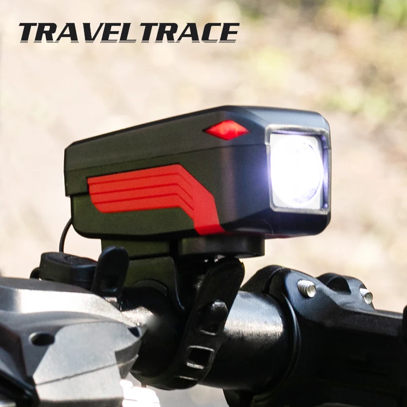 

Bicycle Light Front with Horn USB Rechargeable Bike LED Light MTB Accessories Headlight Cycling Flashlight Torch Lantern Lumen