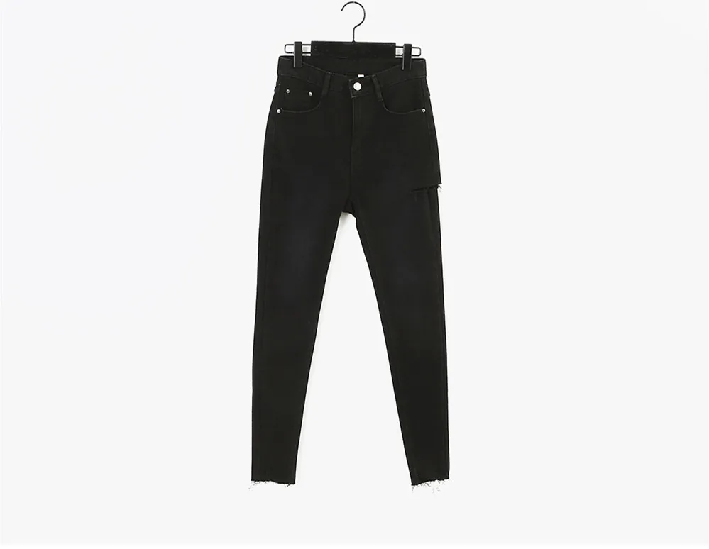 

Genayooa Sexy Push Up Jeans Women Skinny Ripped Jeans For Women High Waist Jeans Streetwear Slim Female Pencil Pants Korean