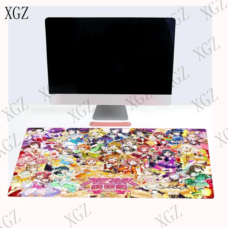 Большой коврик для мыши XGZ 30x60/90x40 см с японским аниме игровой геймеров красивый