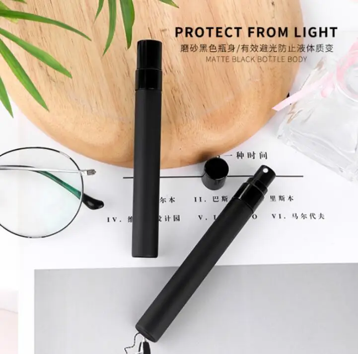 Прозрачная пластиковая бутылка-распылитель для путешествий 10 мл