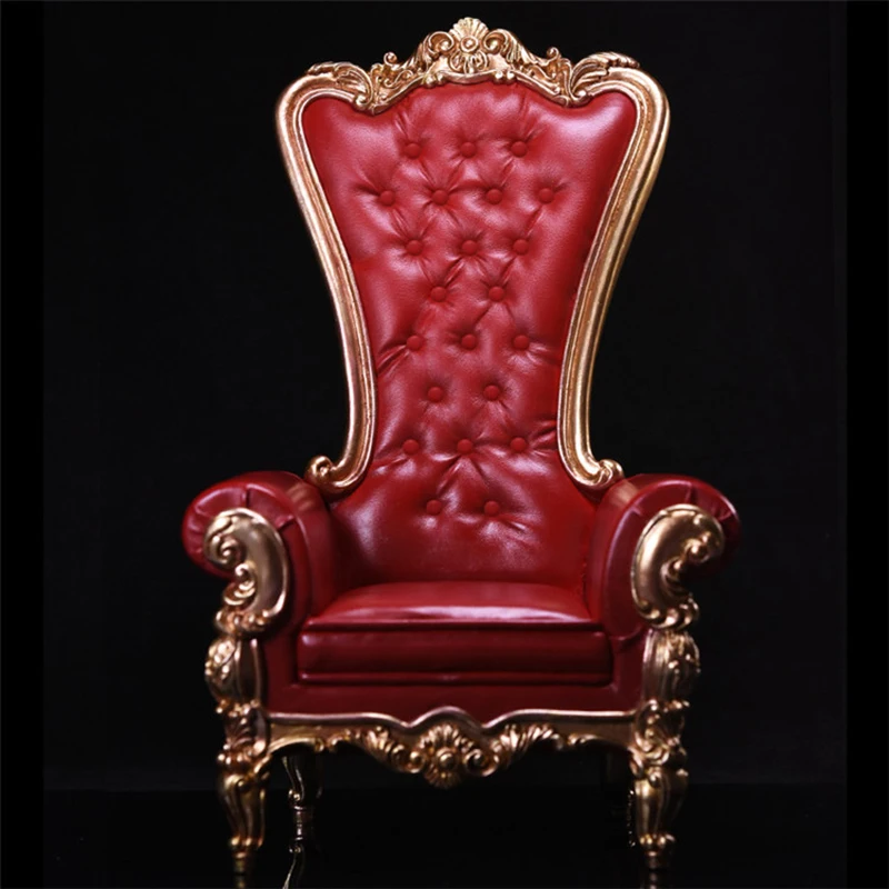 Hot Figure Accessory Furniture 1:6 Scale European Queen Sofa Chair Model W Crystal Sofa Model Toys
