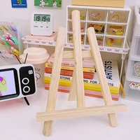 wooden mobile phone holder stand tablet stand painting flexibale portable wooden cute gift placement picture notebook magazine
