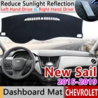 Для Chevrolet Sail 2015 2016 2017 2018 2019 Противоскользящий коврик для приборной панели накладка солнцезащитный коврик аксессуары для автомобиля Новые Nueva Sail 3