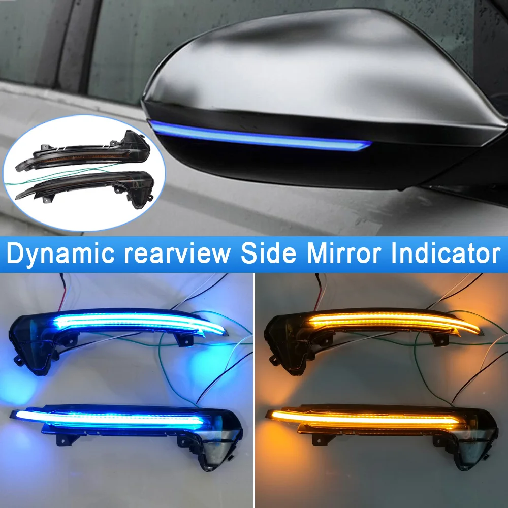 

LED Dynamic Turn Signal Light For Audi A6 RS6 S6 C7 C7.5 4G 2012 2013 2014 -2018 Flasher Flowing Water Blinker Flashing Light