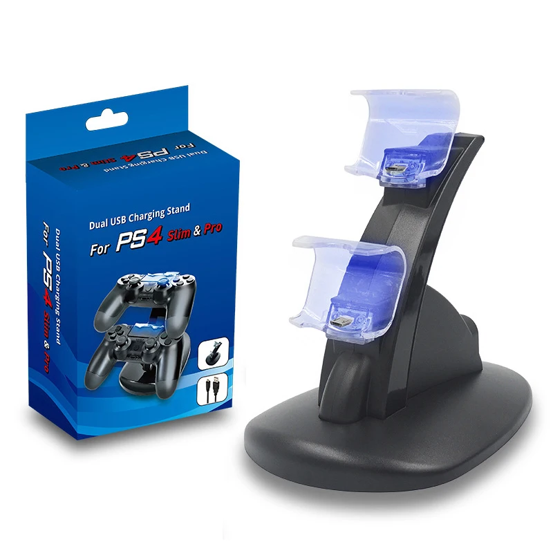 Новинка держатель для двух зарядных устройств подставка контроллера Sony Playstation
