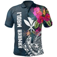 hawaii polo shirt polynesian hibiscus with summer vibes 3d printed polo shirt men for women short sleeve summer t shirt