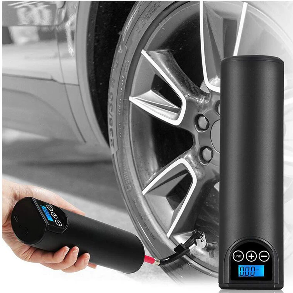 12 В 150 фунтов/кв. Дюйм перезаряжаемый воздушный насос для накачивания шин