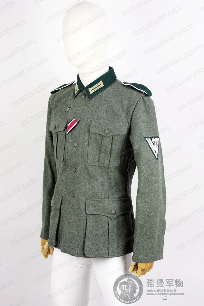 Военная Униформа времен Второй мировой войны немецкая шерстяная Туника M36 -