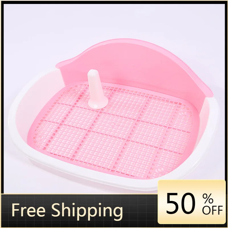 

Туалет для горшка для щенков поднос для туалета коврик для собак кошек портативный для дрессировки собак легко чистить продукт для домашни...