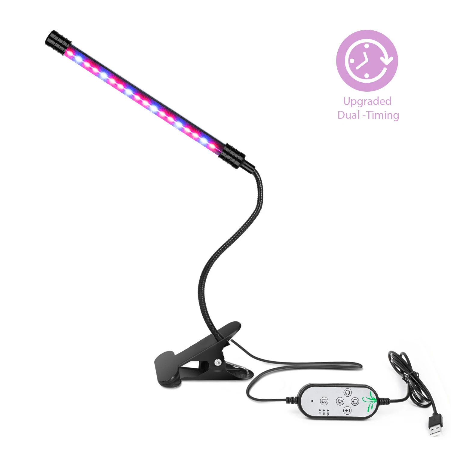 1 Head Goodland светодиодный светильник для выращивания полный спектр фитолампия USB Фито лампа фитолампа для растений саженцы фитоламп цветочный тент коробка для помещений - Испускаемый цвет: 1 Head