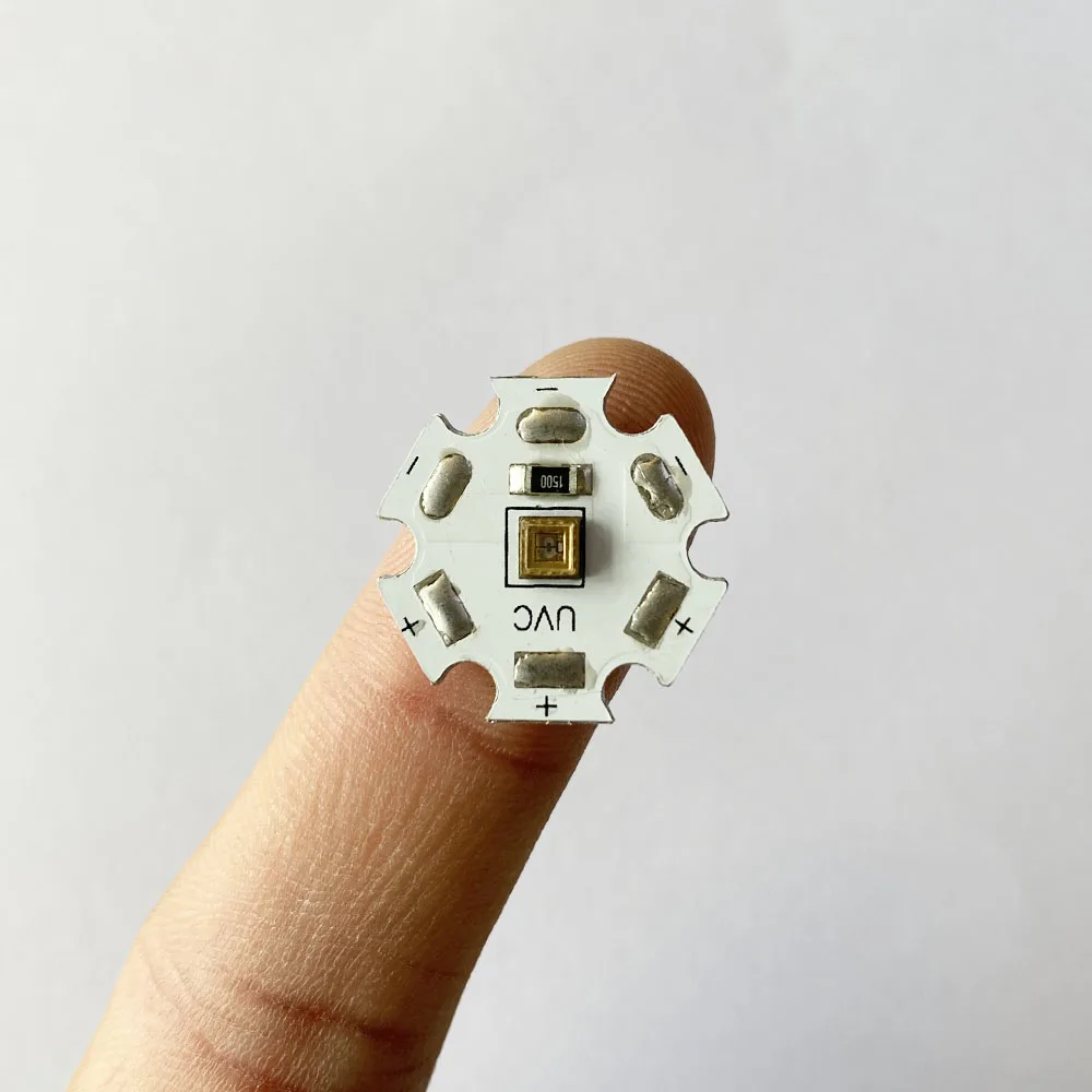 500 шт. 275nm 10mW UVC светодиодный светильник для УФ стерилизации продукт UVA &amp SMD 3535 чип