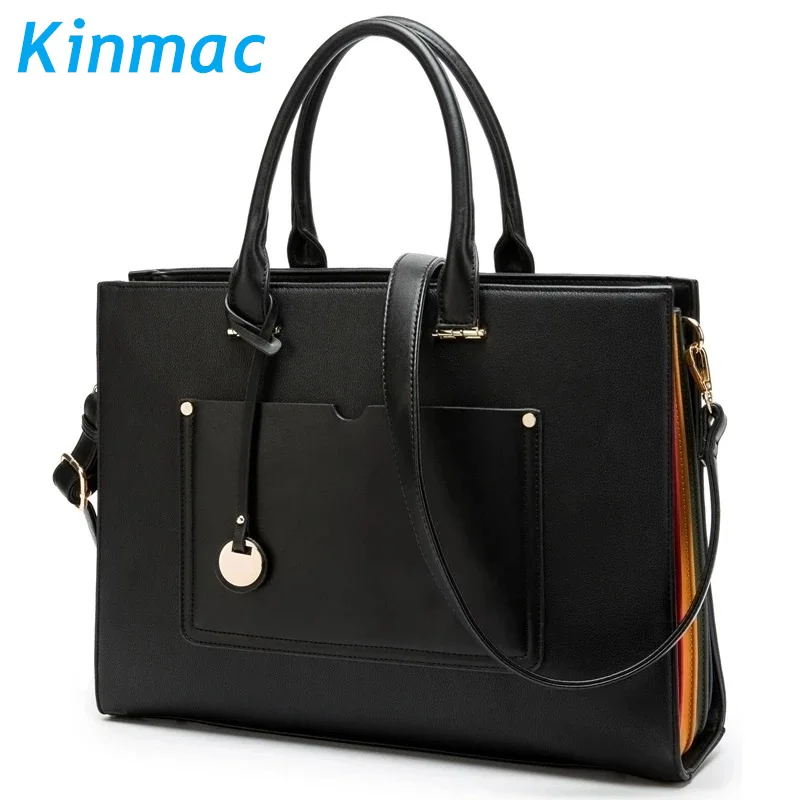 

Kinmac Lady Bag Briefcase Brand Handbag Messenger Laptop Bag13 inch, Patchwork Women Case For MacBook Air Pro 13.3,Dropship F173