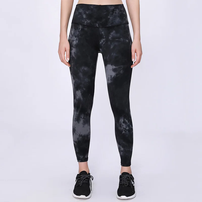 Женские леггинсы с завышенной талией мягкие для занятий йогой защитой от