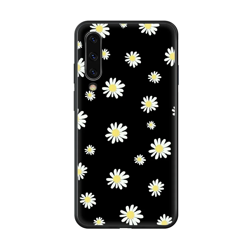 

Art Floral Daisy Flowers Phone Case cover hull For SamSung Galaxy A 3 5 7 10 20 30 40 50 51 70 71 e s plus black waterproof