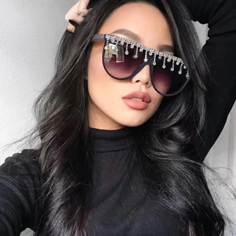 

Fashion Diamond Square Sunglasses Women Summer Outdoor Sun Glasses Men Black Eyewear UV400 Oculos De Sol