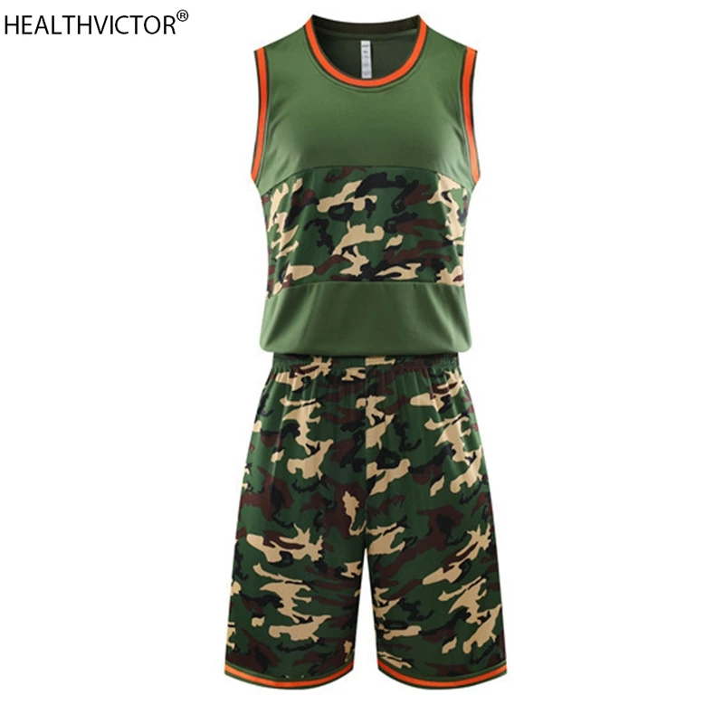 Дышащий Быстросохнущий Камуфляжный спортивный жилет без рукавов шорты для