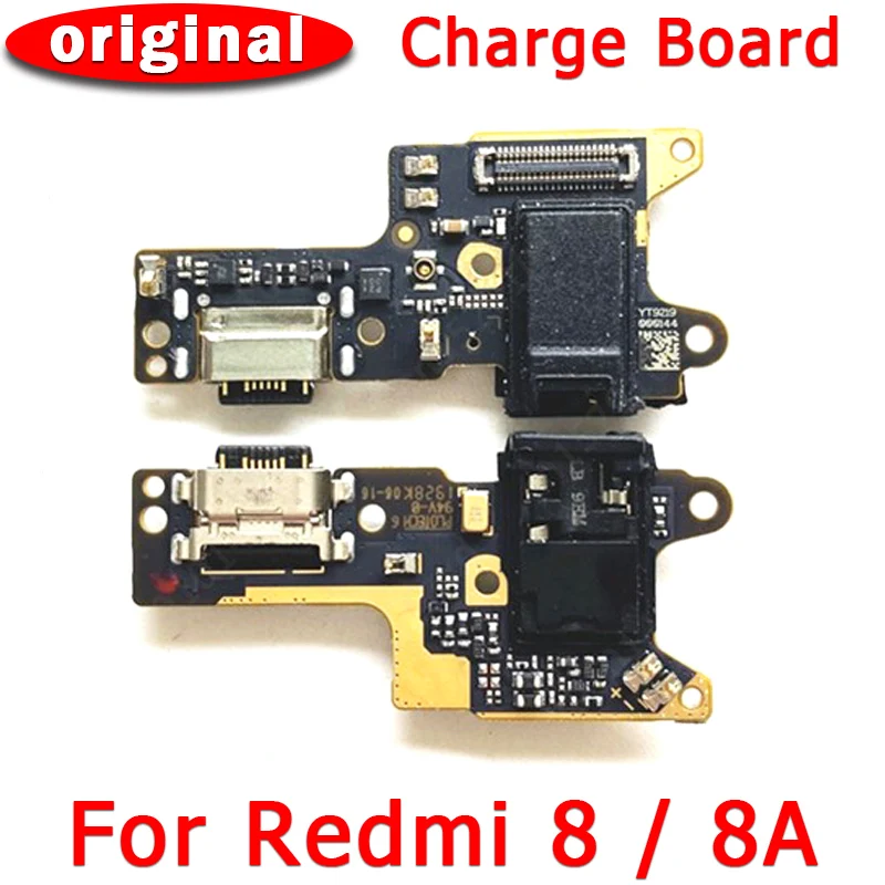 Оригинальная зарядная Плата usb для xiaomi redmi 8 8A печатная плата док разъем гибкий