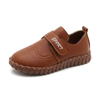 kids peas shoes soft bottom boys leather shoes leisure shoes performance breathable casual flats all match fashion 2022 hot