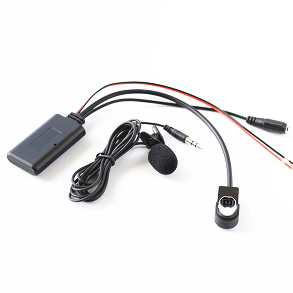 Автомобильный Bluetooth AUX адаптер Беспроводной аудио Телефонный звонок громкой