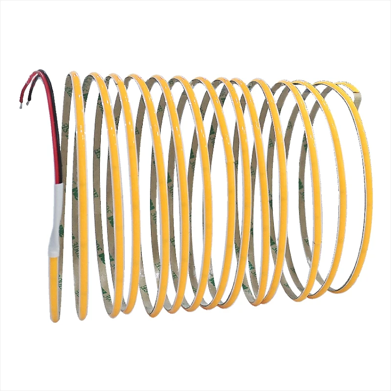 High CRI90 480 Chips Ultra-Narrow 4mm IP20 DC12V 24V Cabinet Etc Light Design 3M Double-Sided Tape 5W/Meter COB Led Strip | Лампы и