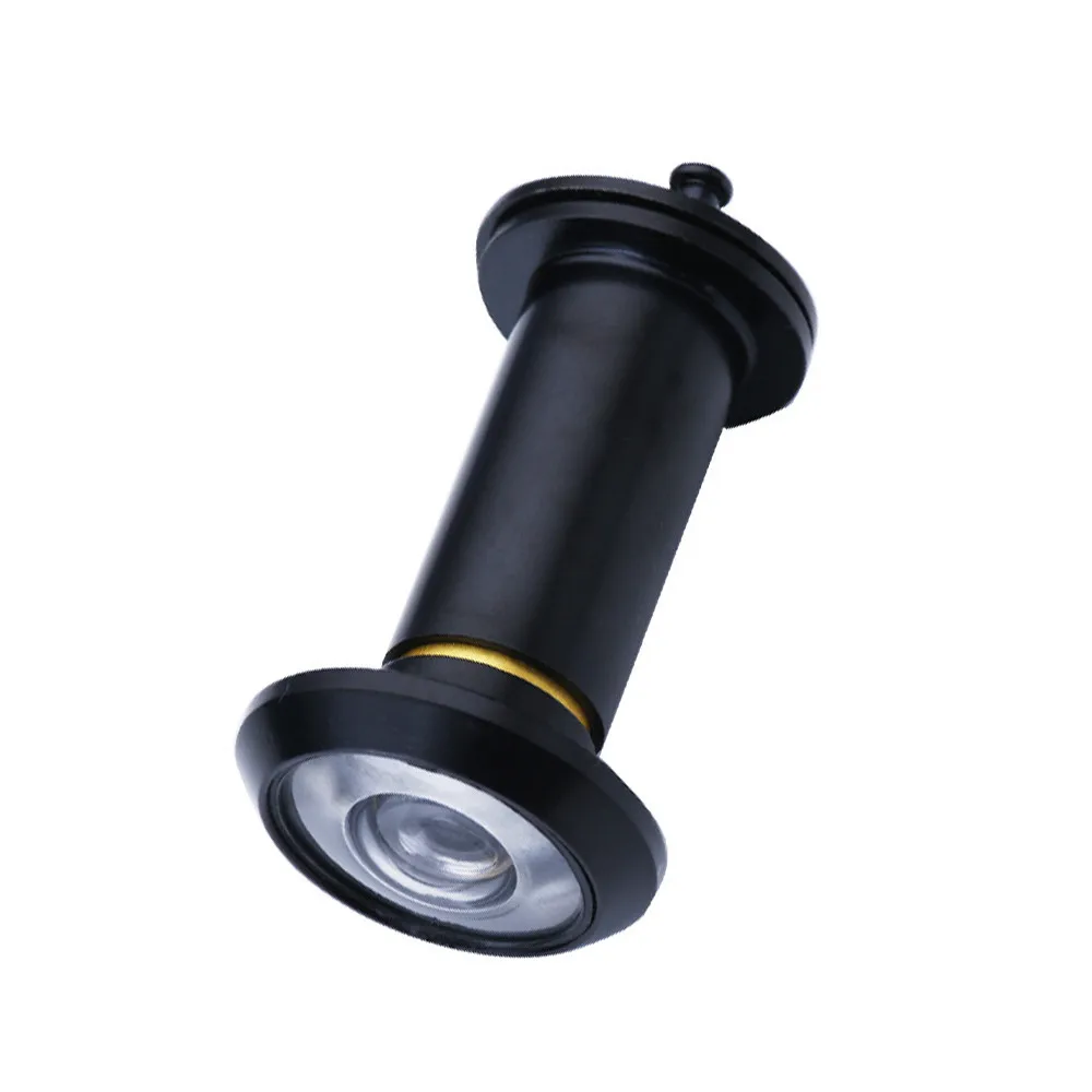 200° Wide Viewing Angle Security Door Eye Spy Hole Peephole Viewer Adjustable Glass Lens Privacy Cover Hardware | Обустройство дома
