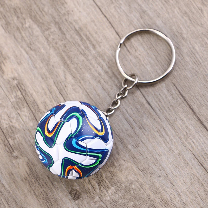 

Football Fans Gift Soccer Ball Keychain Key Ring Soccer Sports Fan Party Souvenir World Cup Favor Club Handbag Phone Pendant