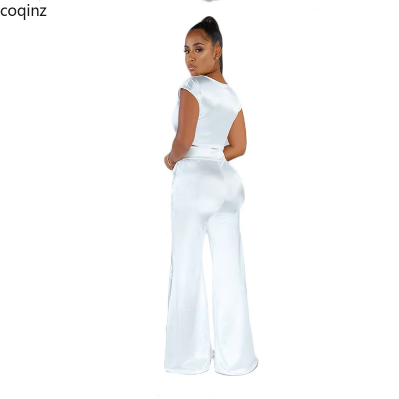 Большие размеры лето 2019 комплект из двух предметов укороченный топ и штаны