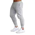 Новые спортивные штаны для бега, мужские спортивные штаны, штаны для бега, штаны для тренажерного зала, мужские джоггеры, хлопковые тренировочные штаны, облегающие брюки, брюки для бодибилдинга