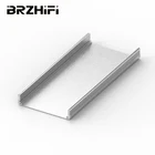 Заводской Многофункциональный полированный алюминиевый экструдированный профиль BRZHIFI с 6061 слотами для усилителя мощности чехол с ЧПУ и Driling