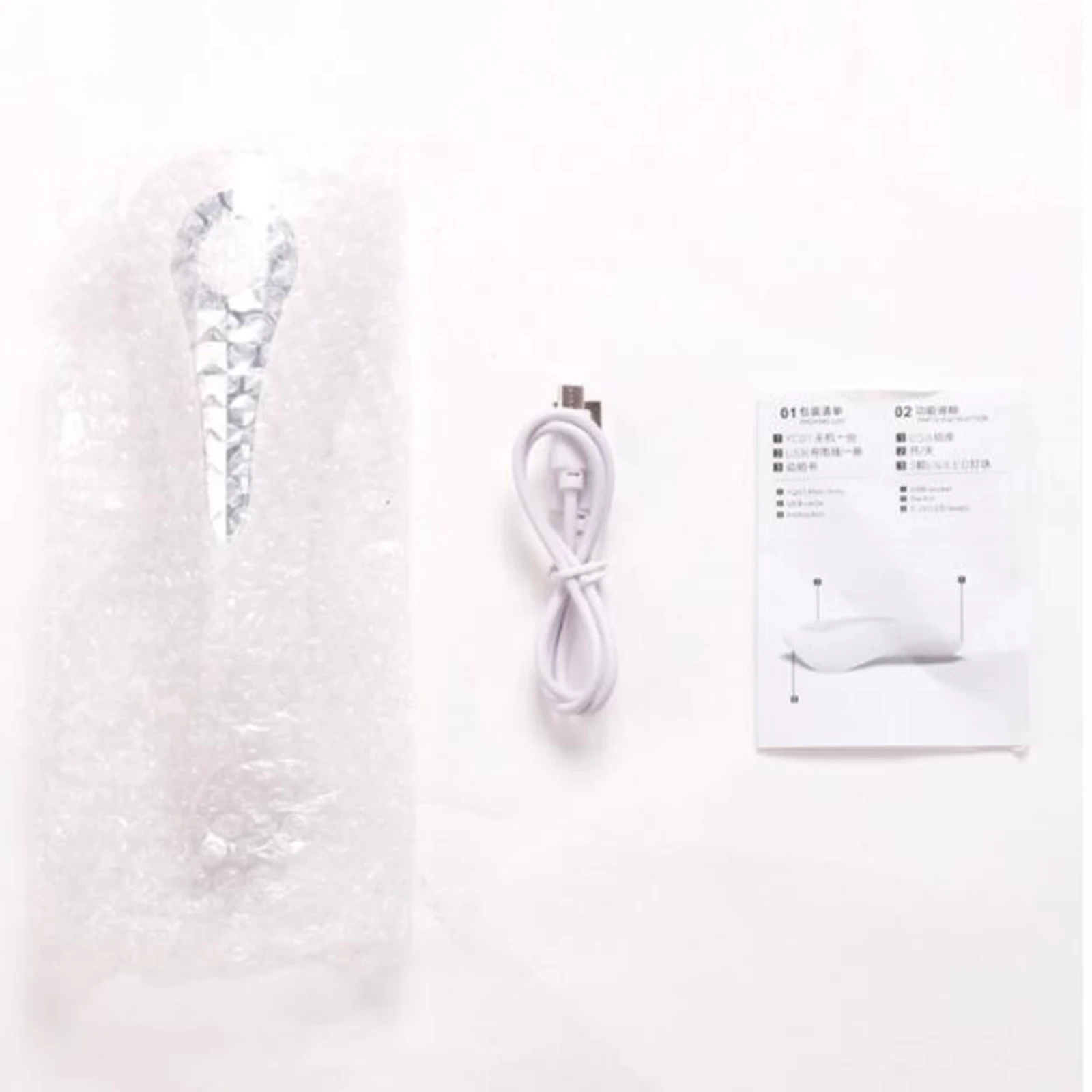 

Маникюрная портативная мини-лампа для ногтей, осветительный инструмент для нейл-арта, белый лак для ногтей