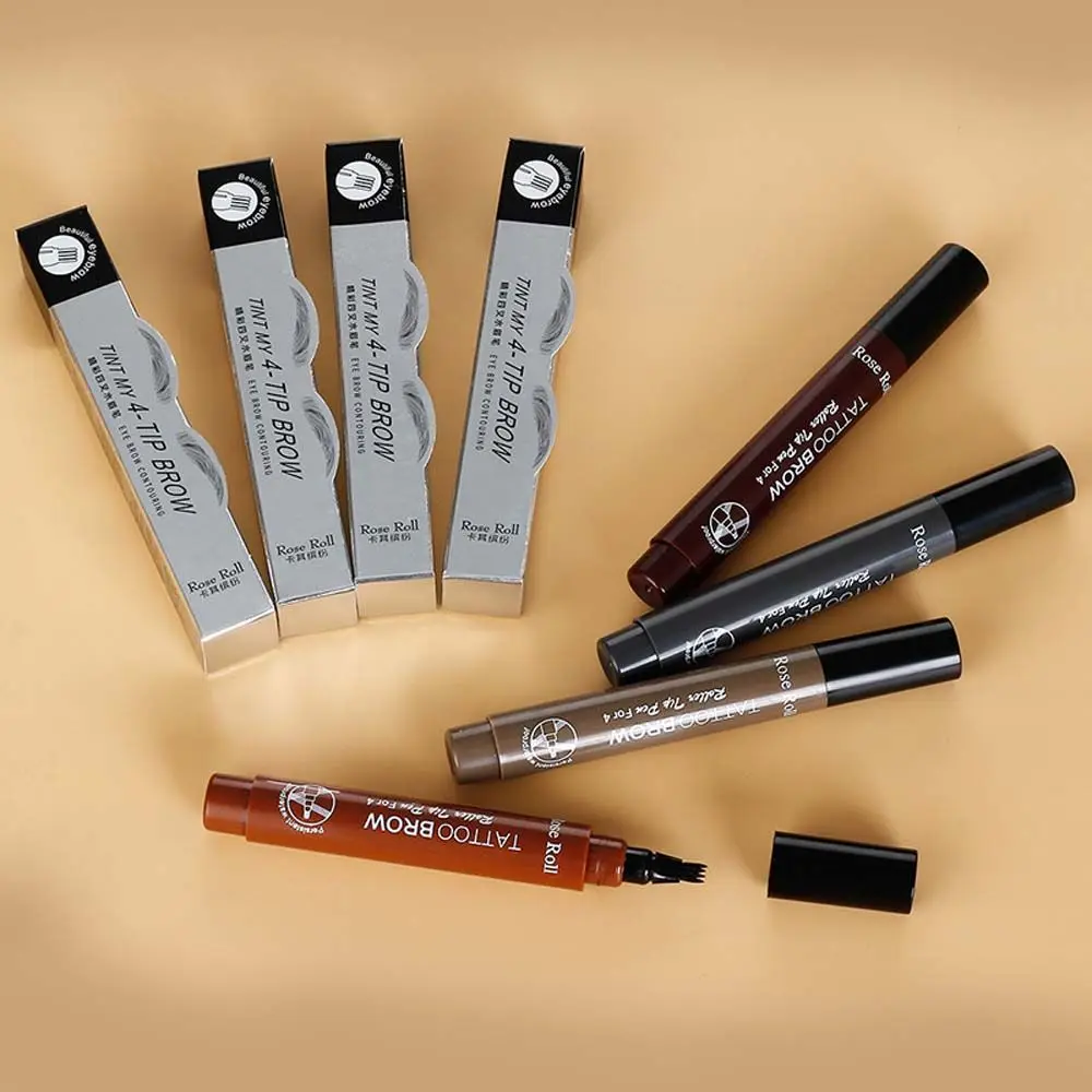 Косметическая ручка для бровей и бороды мужские усы восстанавливающая форма