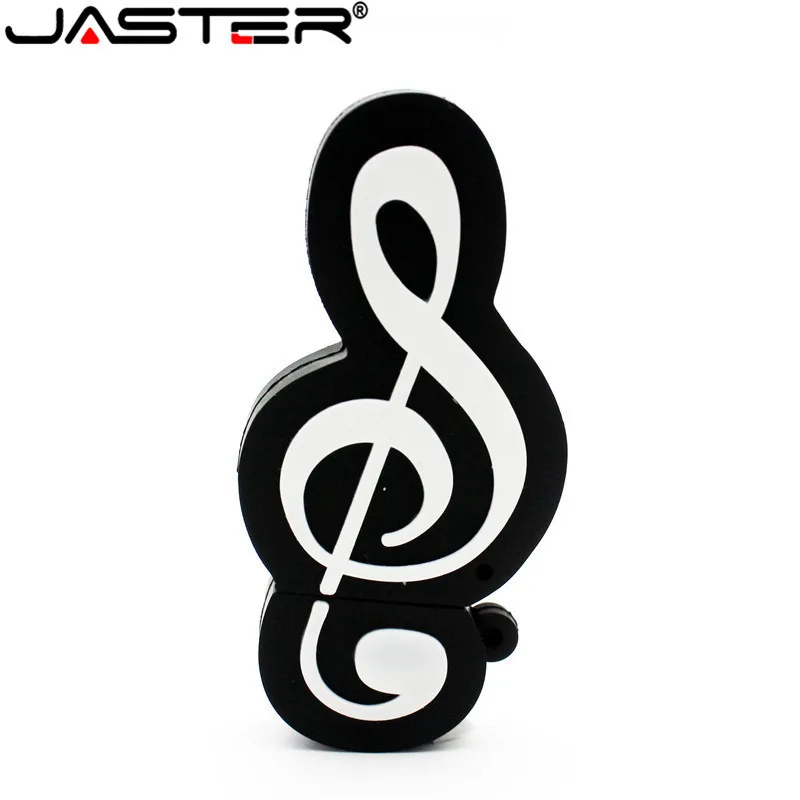 Флэш накопитель JASTER Music note музыкальный инструмент usb флэш 4 ГБ 8 16 32 мультяшный U
