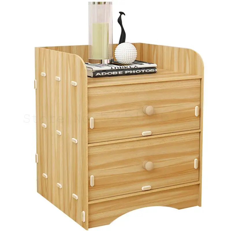 Простой небольшой общежитие специальный шкаф для хранения цельная деревянная