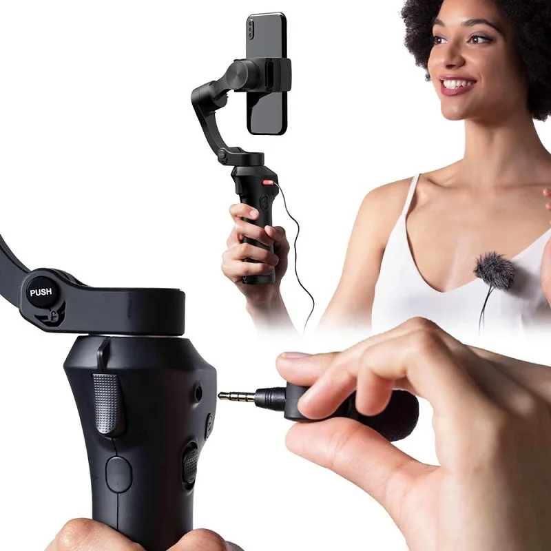 Snoppa Atom Foldable Pocket Sized 3 axis Smartphone Handheld Gimbal Stabilizer for GoPro Smartphones Wireless Charging iPhone12 |
