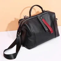 2021 leather messenger bag womens bag new fashion all match first layer cowhide soft leather cowhide single shoulder big bag
