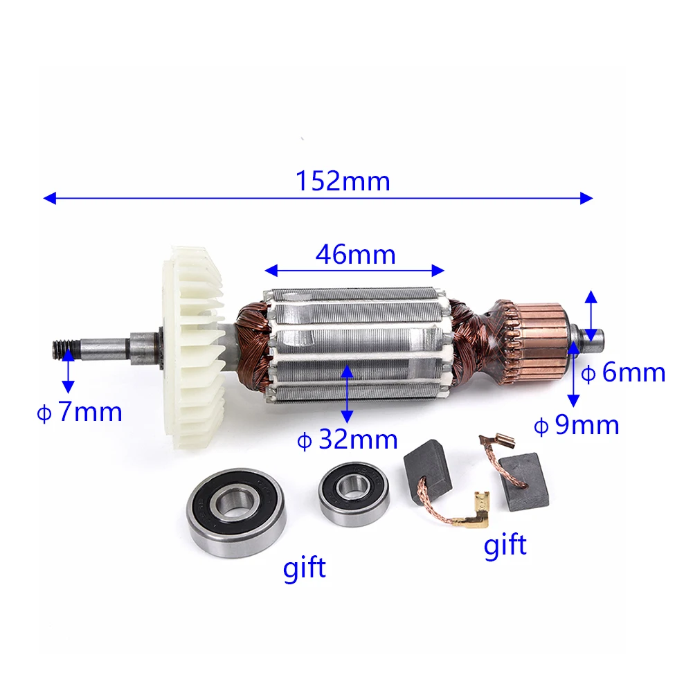 

Parts Armature Rotor Spare 9553HN 9554NB 9553HN Replacement Accessories