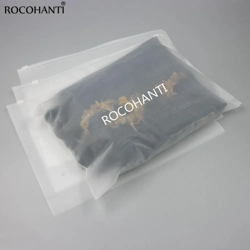 200x напечатанный на заказ логотип матовая сумка молнии водонепроницаемые