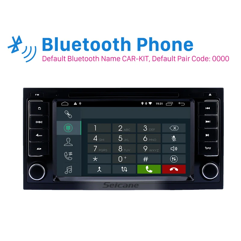 Seicane Android 9 0 автомобильный Радио GPS мультимедийный плеер для 2004 2005 2006-2011 VW Volkswagen