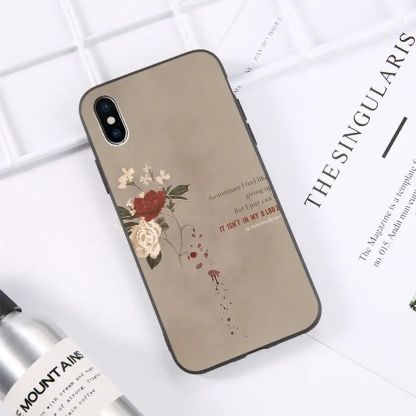 Чехол для телефона с канадской поп-певицей Шон мендесом чехол iPhone 11 pro XS MAX 8 7 6 6S Plus