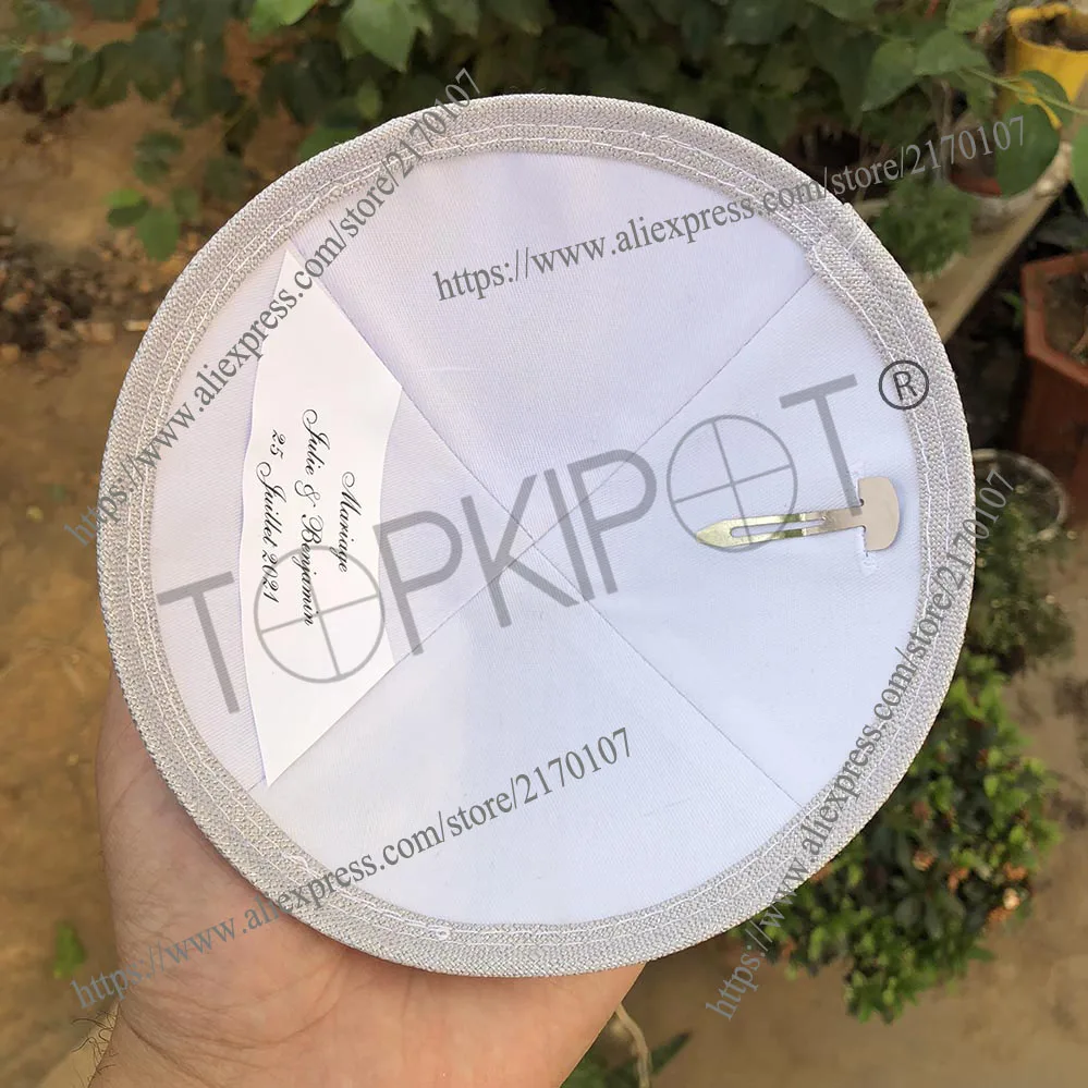 Блестящий KIPPAS индивидуальный KIPPOT Свадебный KIPOT|Мусульманская одежда| |