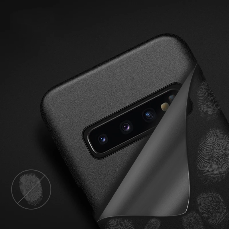 Матовый Жесткий чехол с песчаником для задней панели телефона Samsung Note 10 Lite / A81 A91 S10