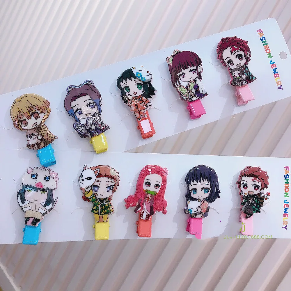 2 шт. заколки для волос клинок демонов| |