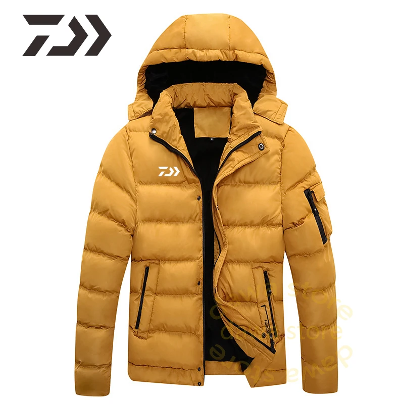

Winter for Fishing Jacket Men Outdoor Fishing Clothes Sports Fishing Wear Windproof Coat Men Cotton Clothes Windproof Thermal