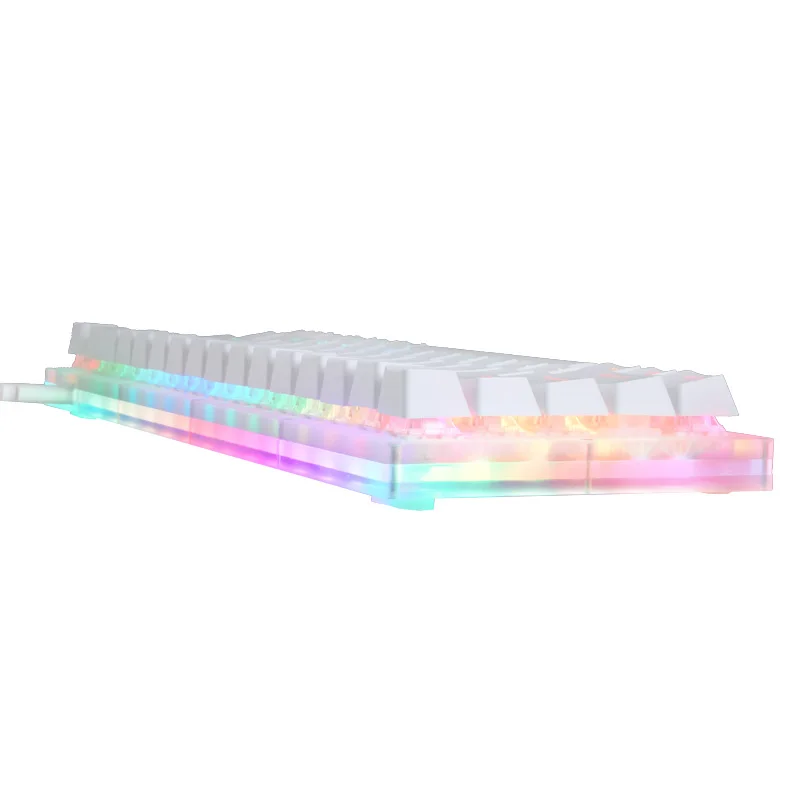 66Key клавиатура Tyce C Проводная RGB подсветка переключатель Gateron Механическая