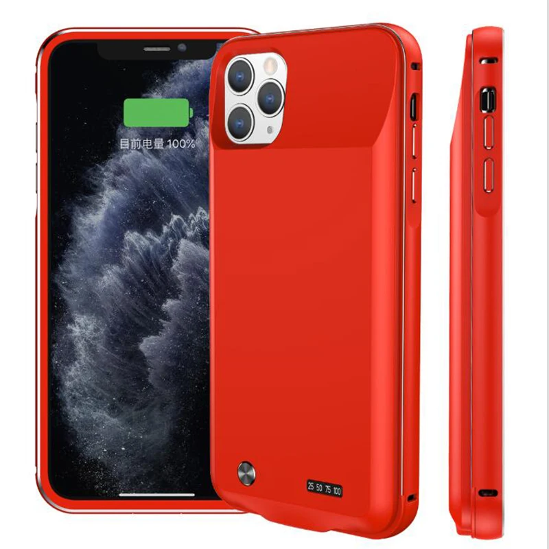 Чехол с металлической рамкой для iphone 6 6S Plus 7 8 X XR 11 Pro Max зарядное устройство чехол