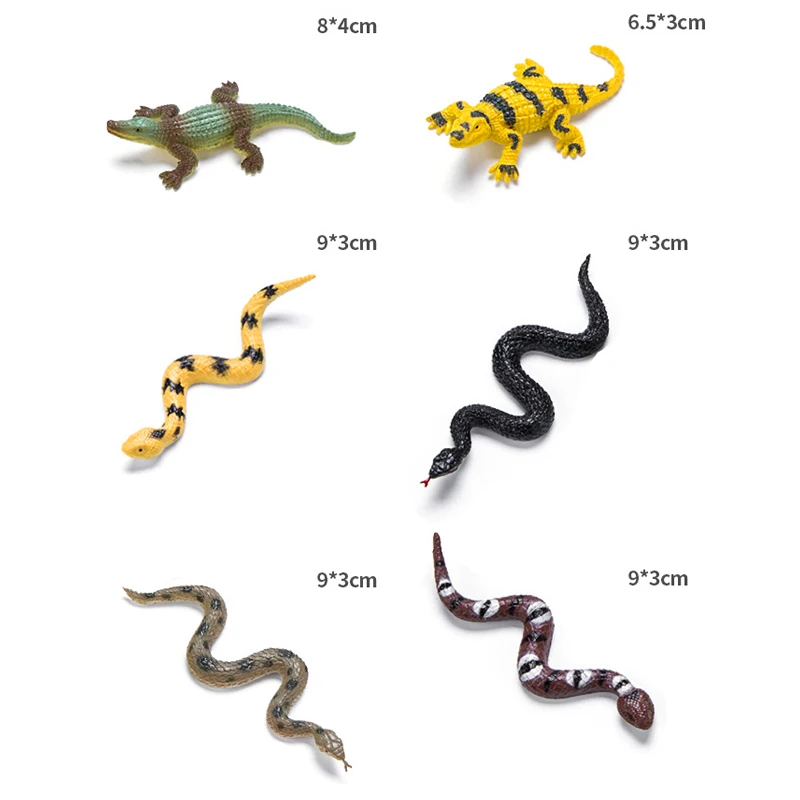 

14PCS Simulation Reptile Early Childhood Education Model Toys For Children, Learning And Cognitive Toys For Children