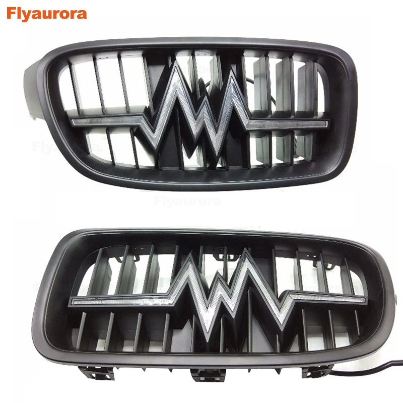 Новая светодиодная подсветка для переднего бампера решетка радиатора поворот в